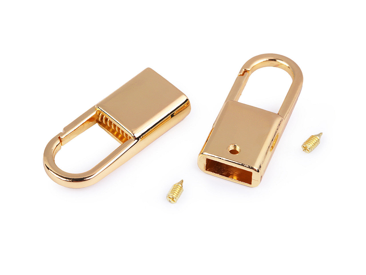 Embouts de sangle avec mousqueton, largeur 9 mm
