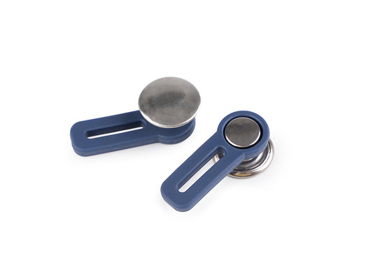 Bouton/rallonge de ceinture pour pantalon taille 16,5mm