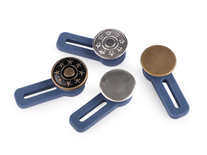 Bouton/rallonge de ceinture pour pantalon taille 16,5mm