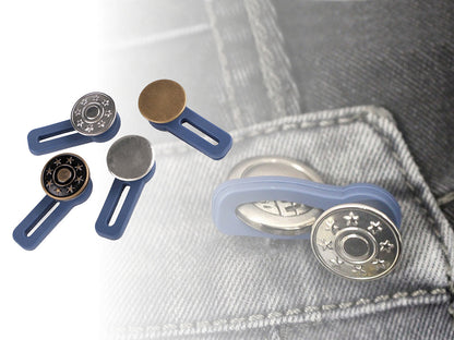 Bouton/rallonge de ceinture pour pantalon taille 16,5mm