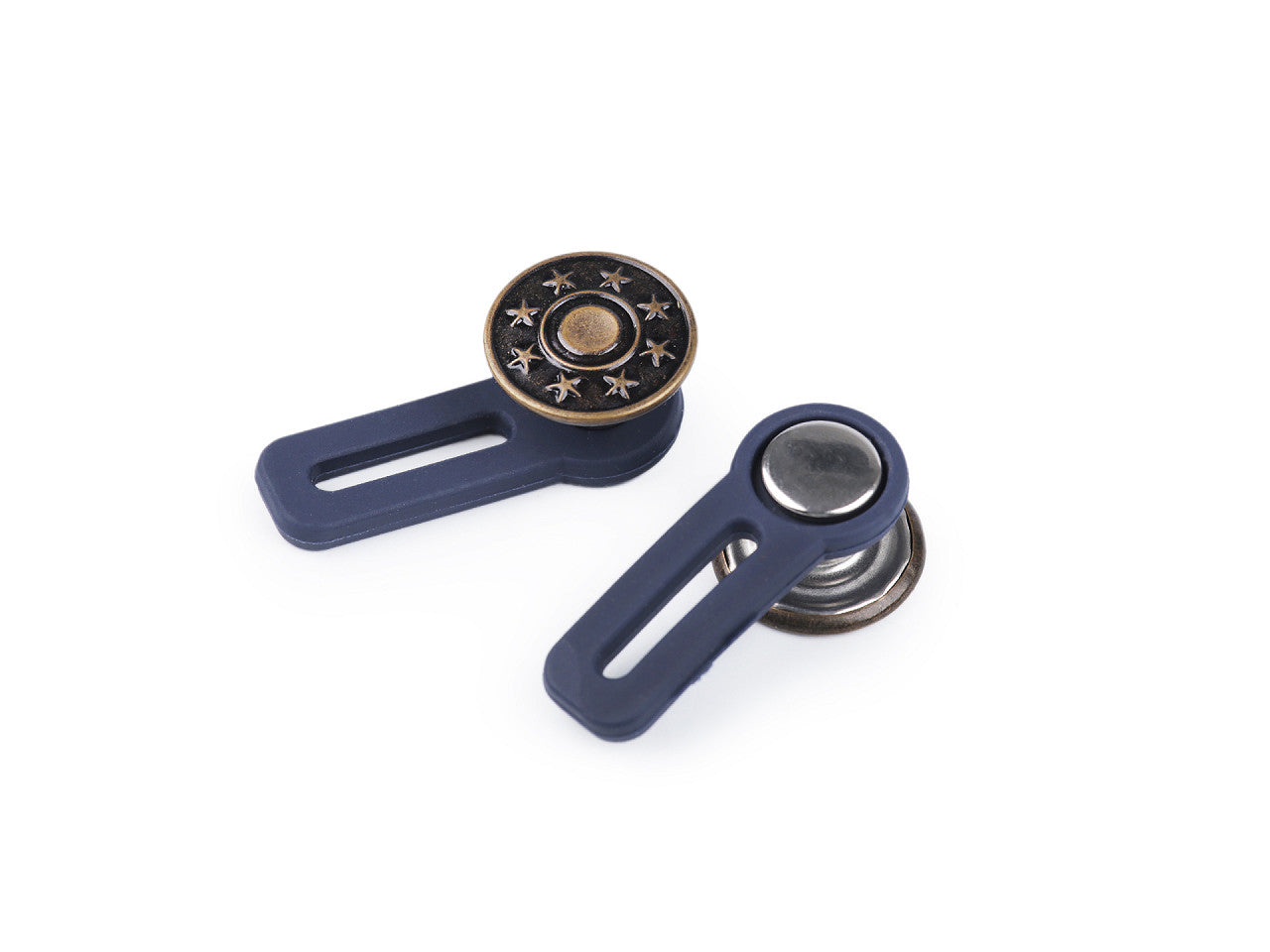 Bouton/rallonge de ceinture pour pantalon taille 16,5mm