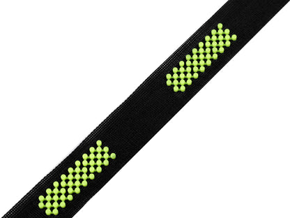 Fixation 3D en plastique/Imitation Velcro, largeur 20 mm - 1m