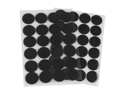 Cercles Velcro auto-adhésifs, Ø 25 mm - 1carte