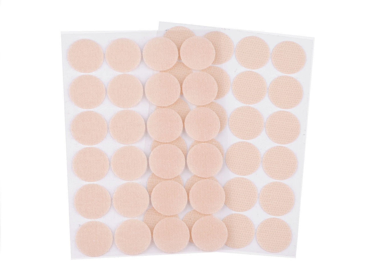 Cercles Velcro auto-adhésifs, Ø 25 mm - 1carte