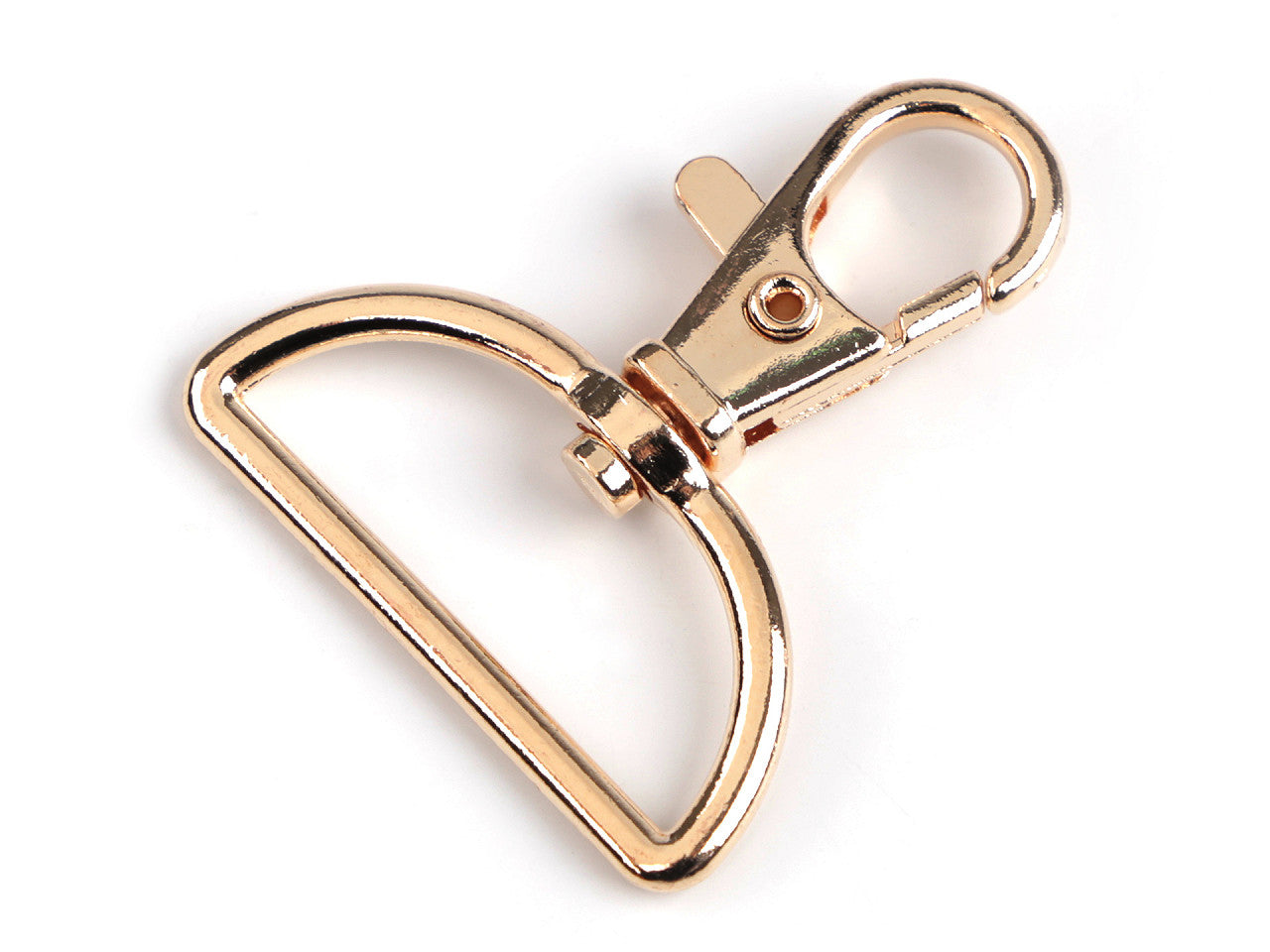 Mousqueton métallique pour sangle de 30 mm