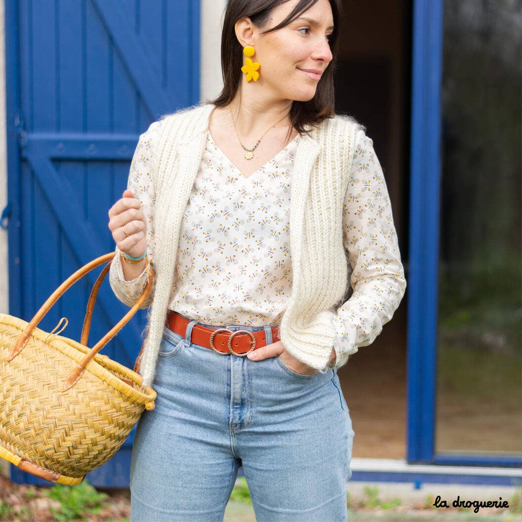 LA DROGUERIE - Patron couture de la blouse femme Place Monge
