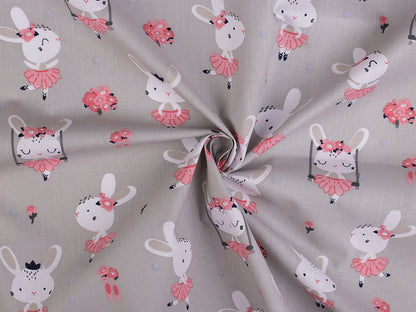Tissu/Toile en coton Lapins
