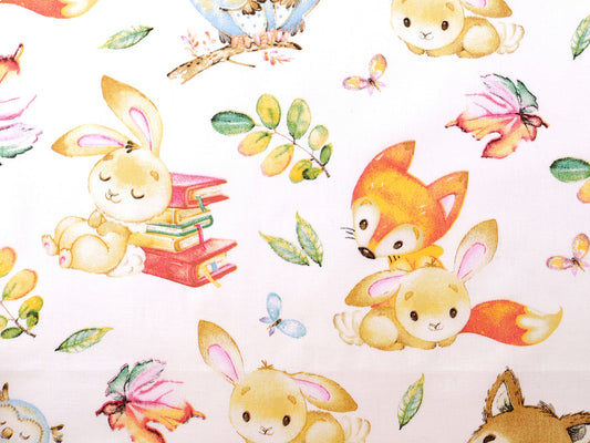 Tissu en coton, Animaux