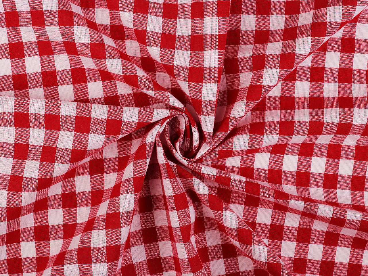 Toile à carreaux 100 % coton - 1m