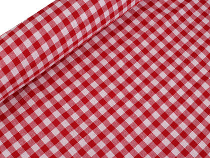Toile à carreaux 100 % coton - 1m