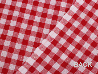 Toile à carreaux 100 % coton - 1m