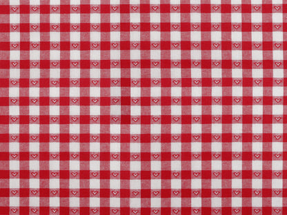 Toile à carreaux 100 % coton - 1m
