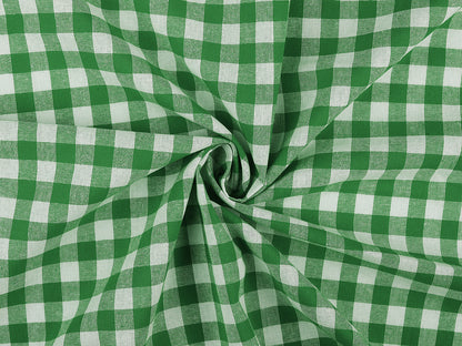 Toile à carreaux 100 % coton - 1m