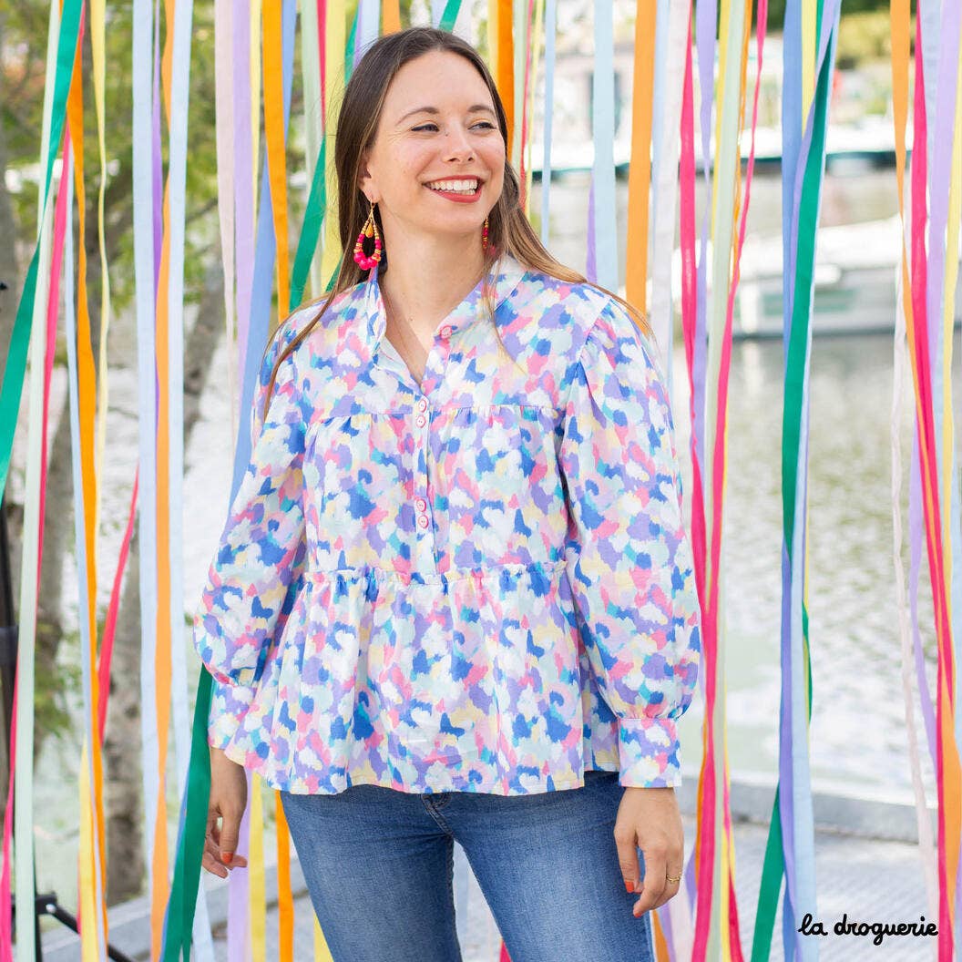 LA DROGUERIE - Patron couture de la blouse et robe Dijon – Happy as a bee