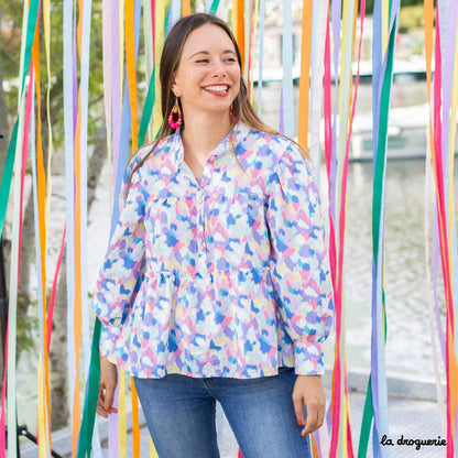 LA DROGUERIE - Patron couture de la blouse et robe Dijon – Happy as a bee