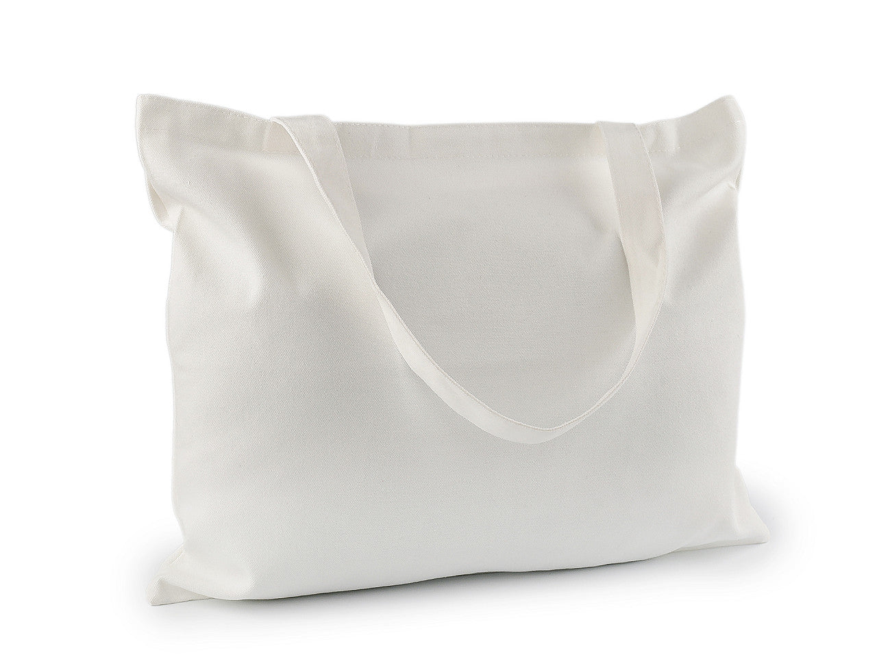 Tote bag en coton pour peinture/décoration DIY, 47 x 38 cm - 1pc