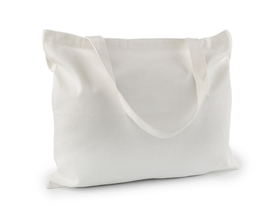 Tote bag en coton pour peinture/décoration DIY, 47 x 38 cm - 1pc
