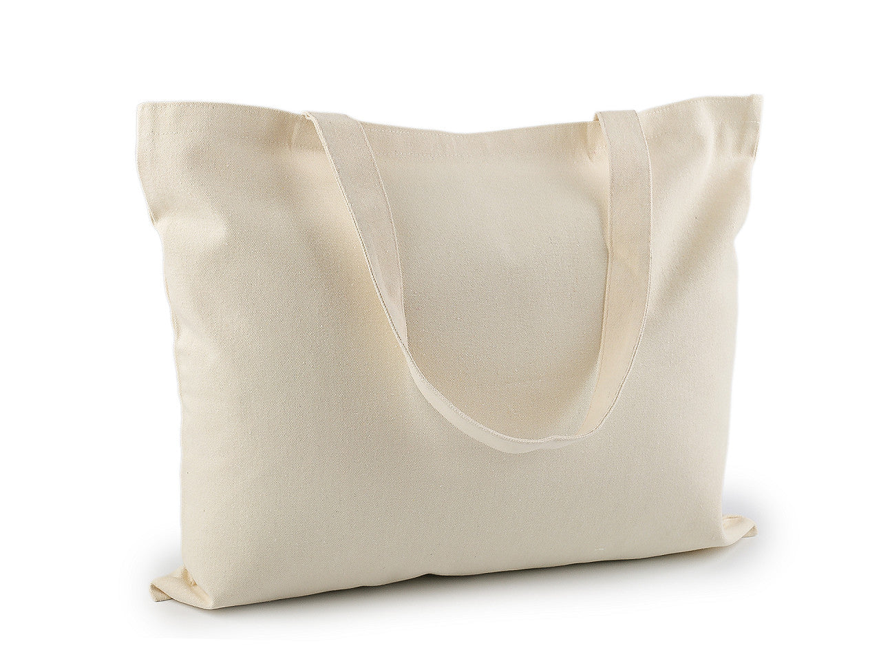 Tote bag en coton pour peinture/décoration DIY, 47 x 38 cm - 1pc