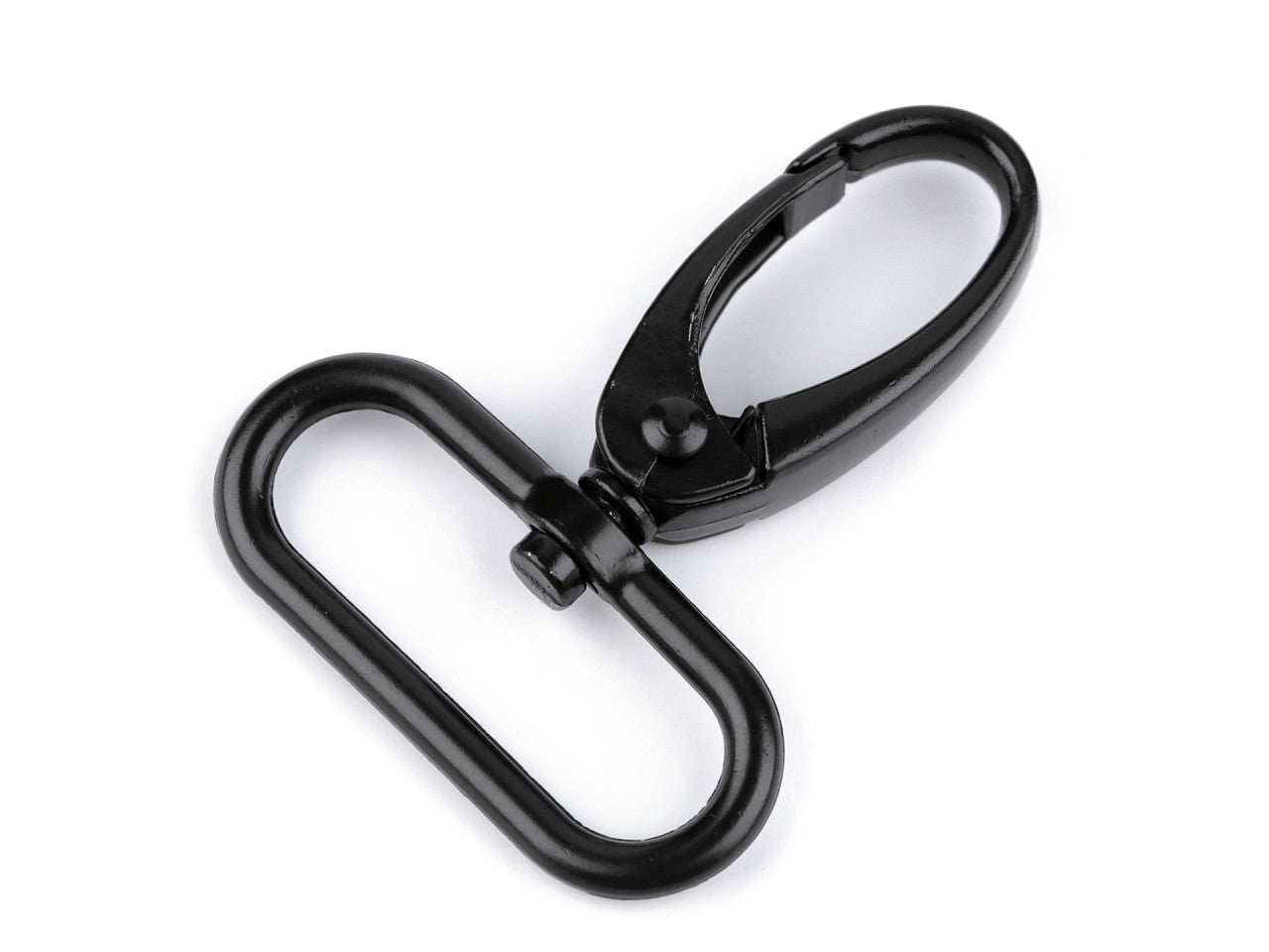Mousqueton métallique pour sangle de 32 mm