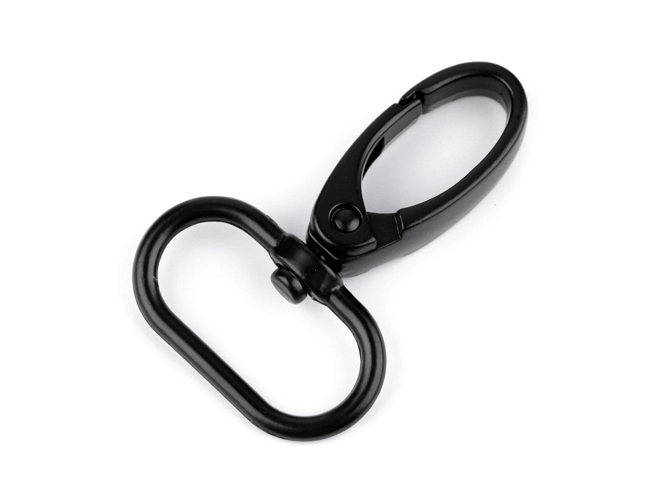 Mousqueton métallique pour sangle de 25 mm