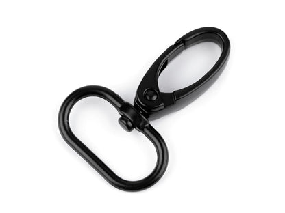 Mousqueton métallique pour sangle de 25 mm