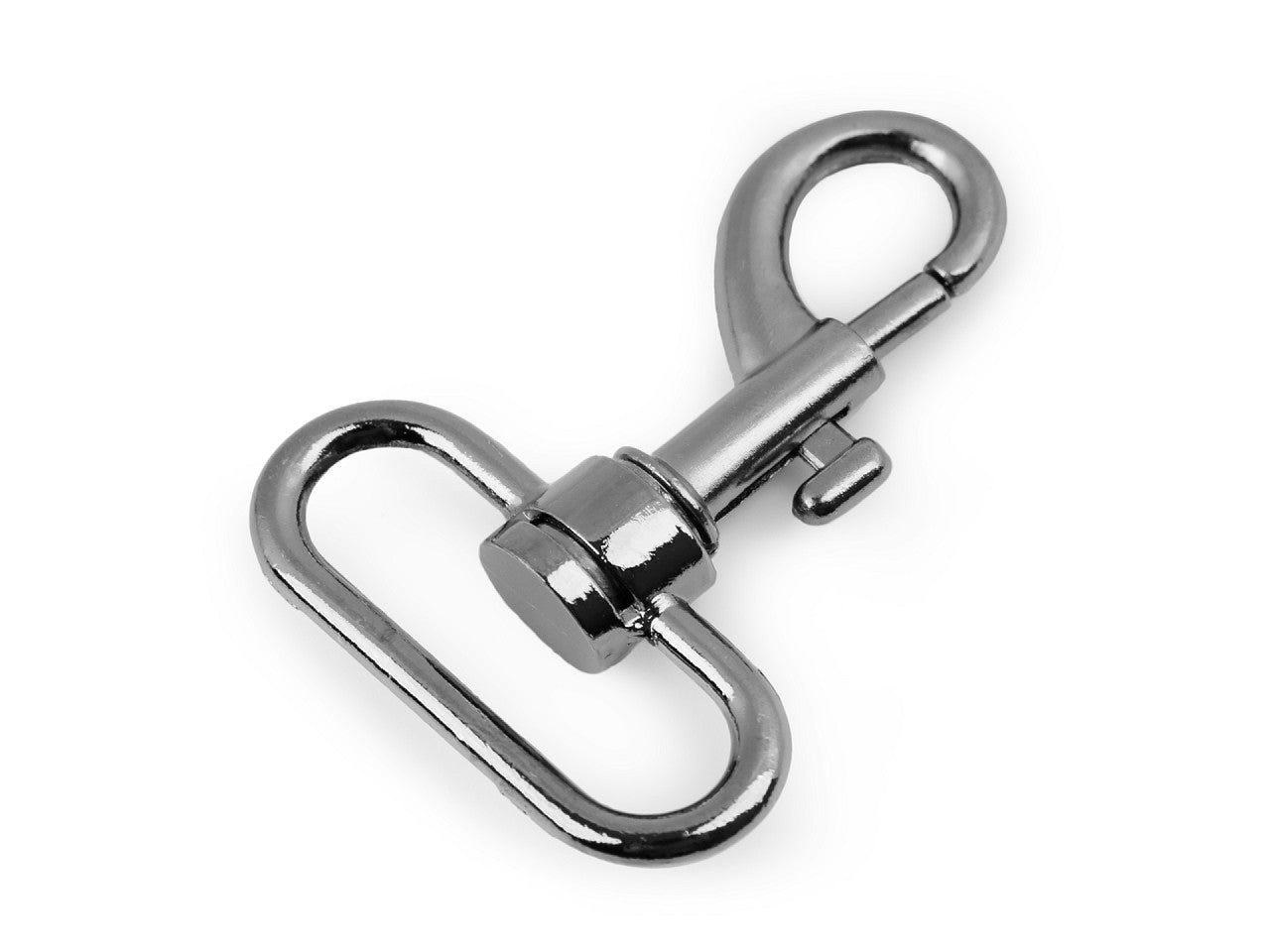 Mousqueton métallique pour sangle de 38 mm