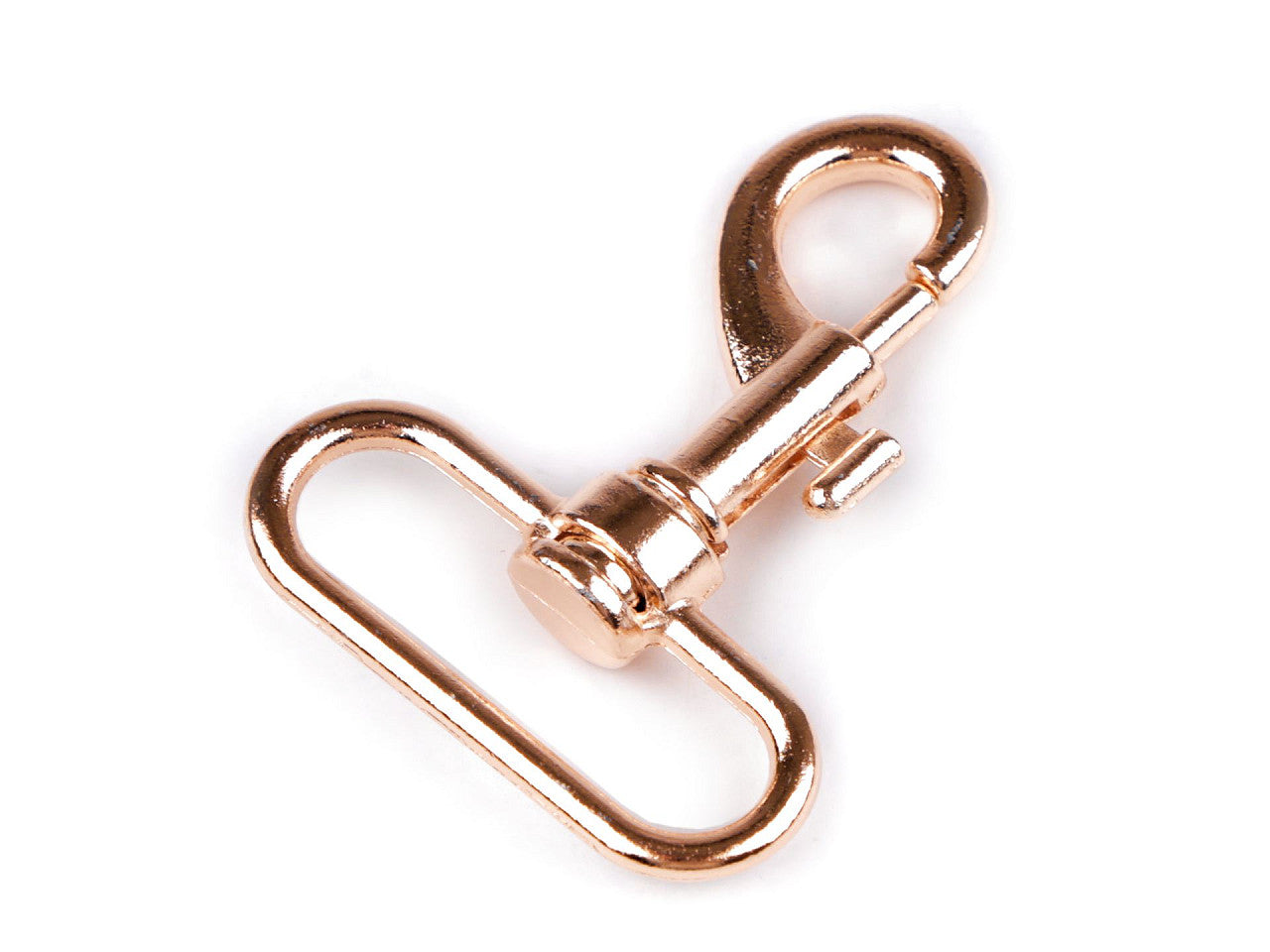 Mousqueton métallique pour sangle de 38 mm