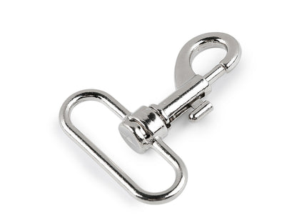 Mousqueton métallique pour sangle de 38 mm