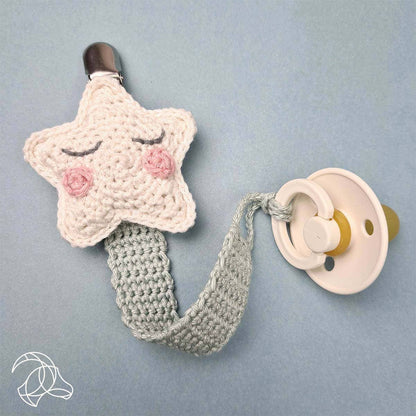 Hardicraft - Kit de crochet à faire soi-même - Attache tétine Star