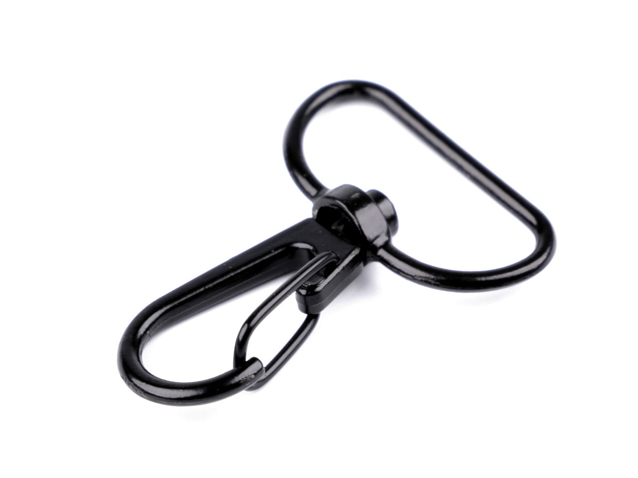 Mousqueton métallique pour sangle de 25 mm