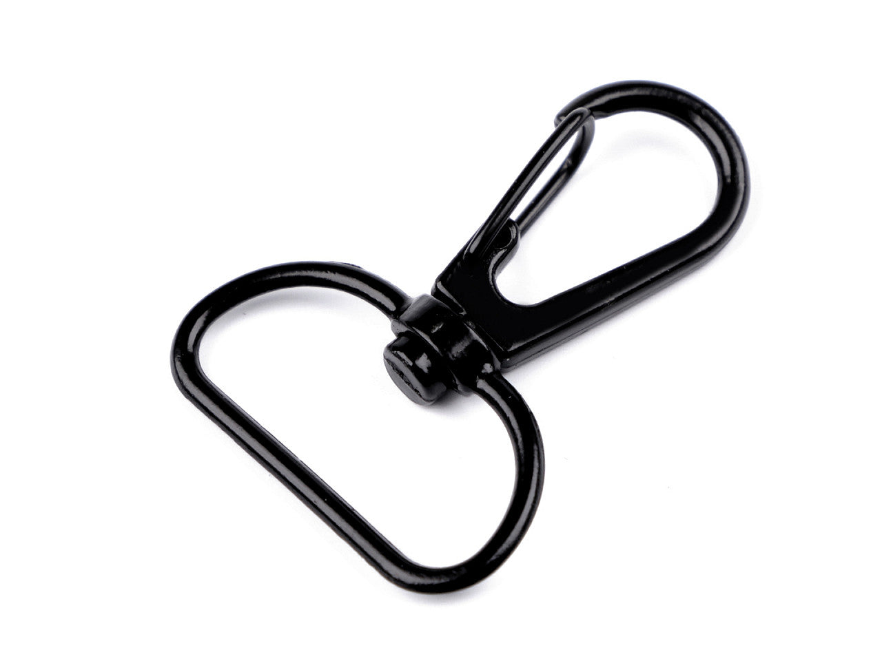 Mousqueton métallique pour sangle de 25 mm