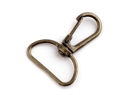 Mousqueton métallique pour sangle de 25 mm