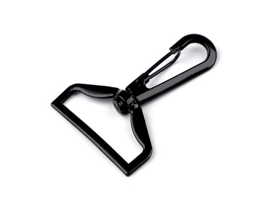 Mousqueton métallique pour sangle de 38 mm