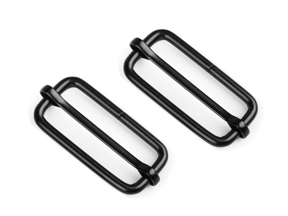 Boucle coulissante réglable pour sangle, largeur 38 mm