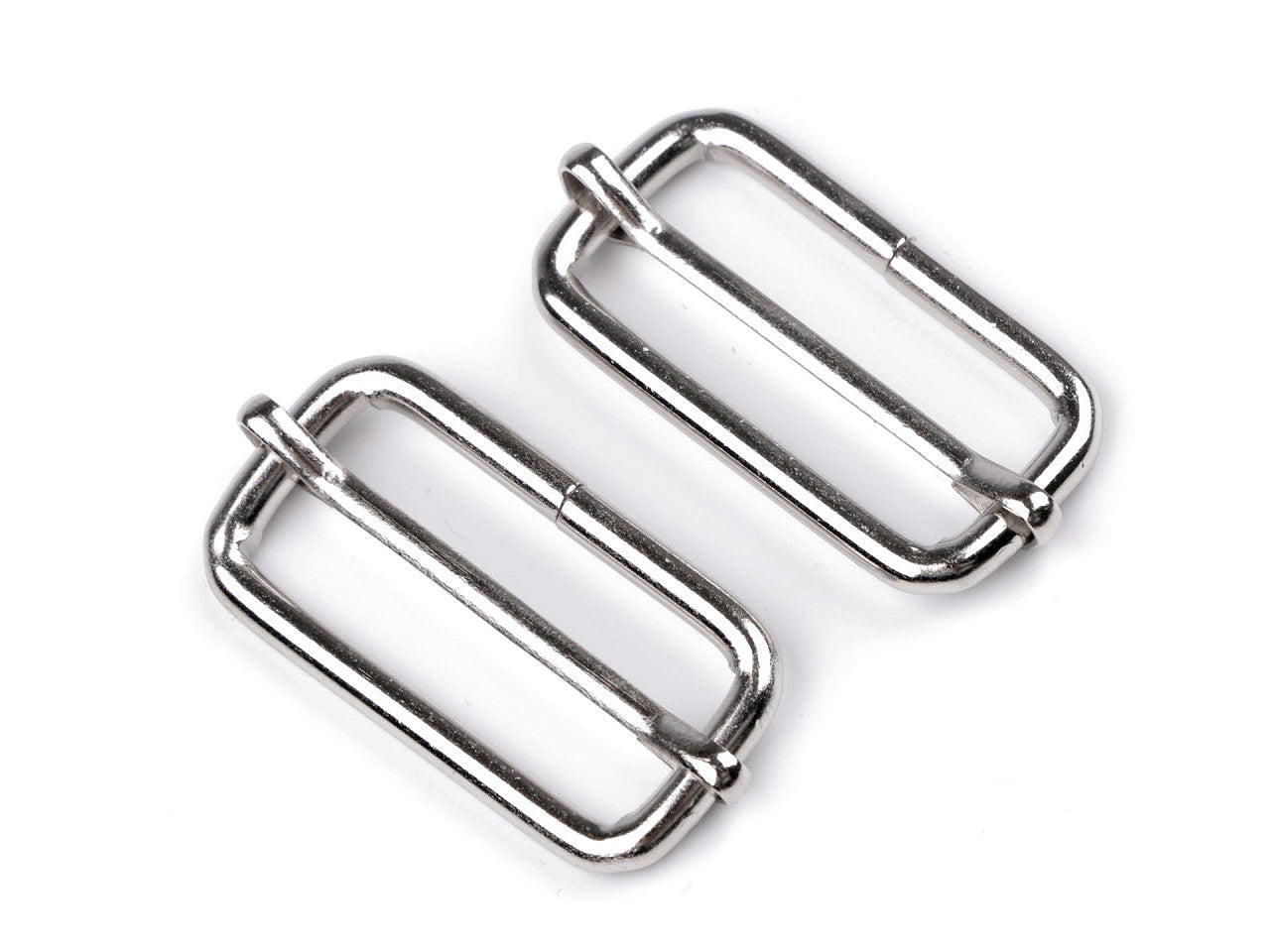 Boucle coulissante réglable pour sangle, largeur 38 mm - 5pc