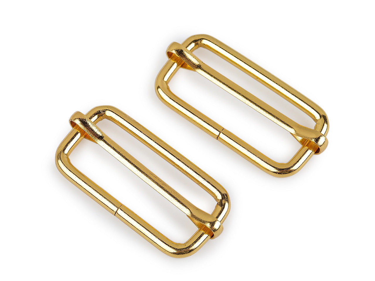 Boucle coulissante réglable pour sangle, largeur 38 mm - 5pc