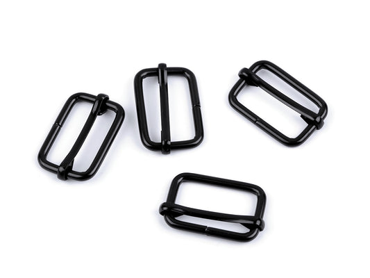 Curseur de boucle pour sangles, largeur 25 mm
