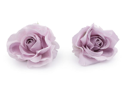 Bouton de rose artificielle, Ø 5 cm - 2pc