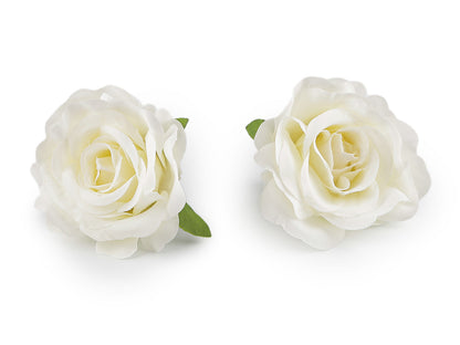 Bouton de rose artificielle, Ø 5 cm
