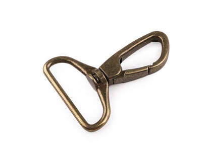 Mousqueton métallique pour sangle de 38 mm