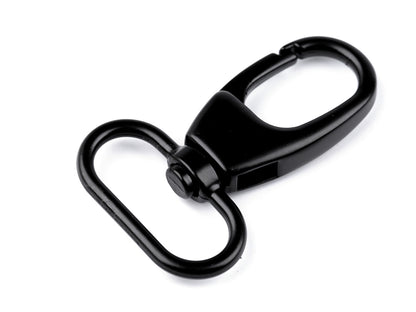 Fermoir/Mousqueton métallique pour sangle de 26 mm