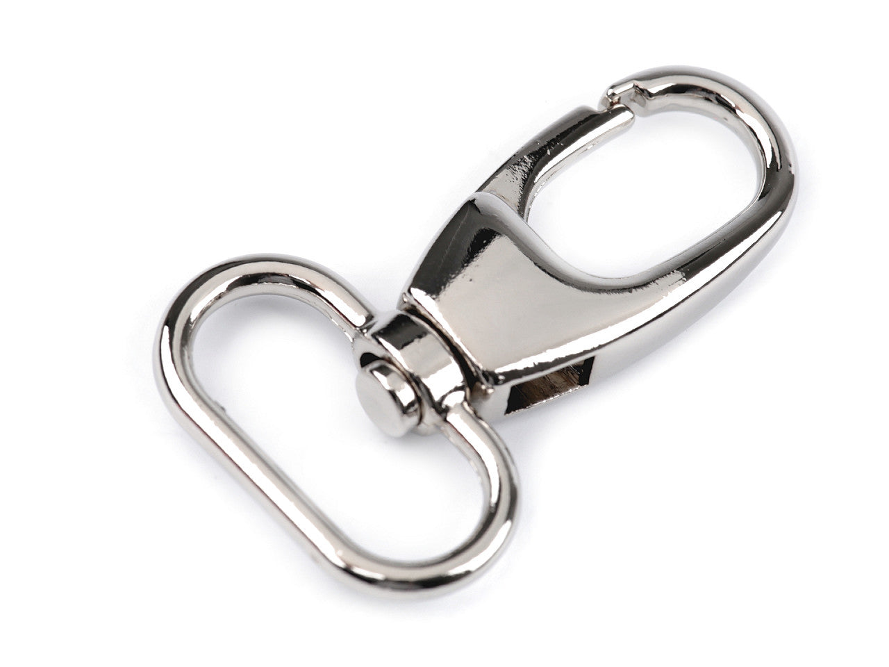 Fermoir/Mousqueton métallique pour sangle de 26 mm