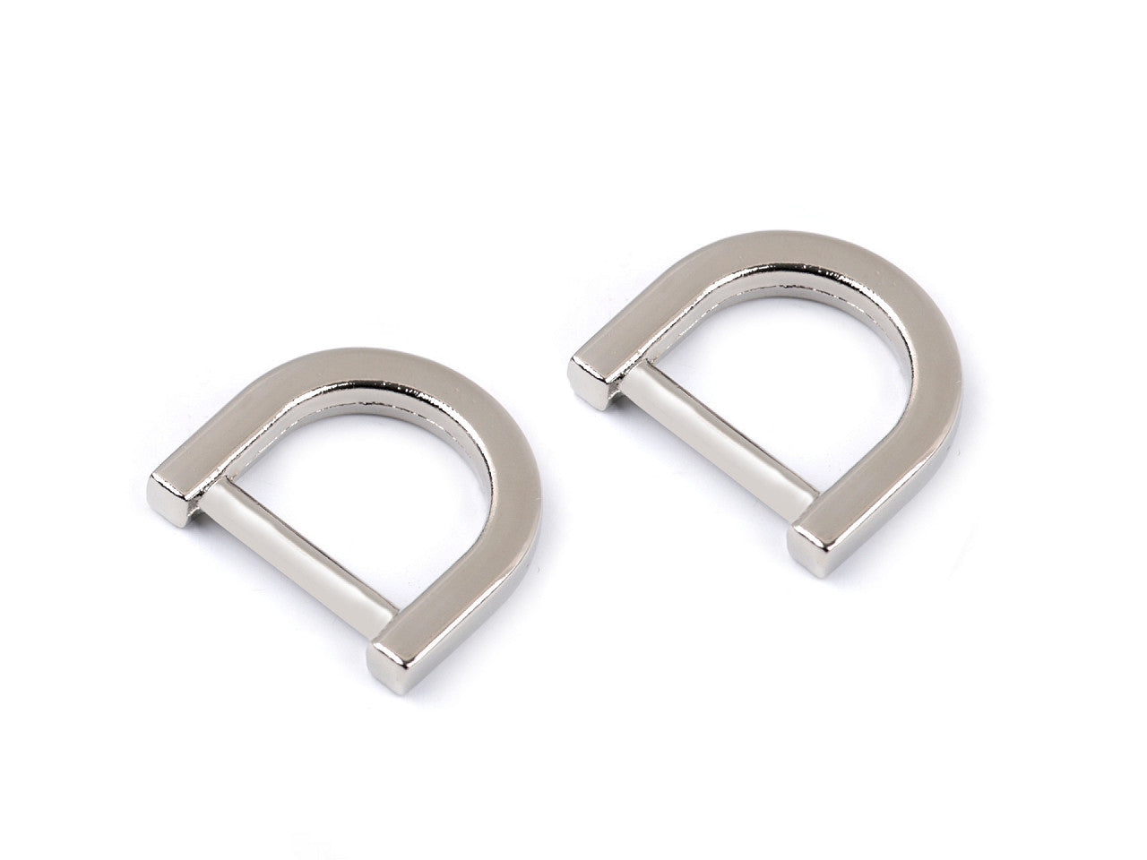 Anneau en D pour sacs à main, largeur 15 mm - 2pc