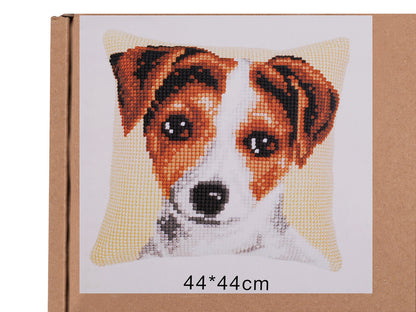 Kit créatif - Housse de coussin à broder