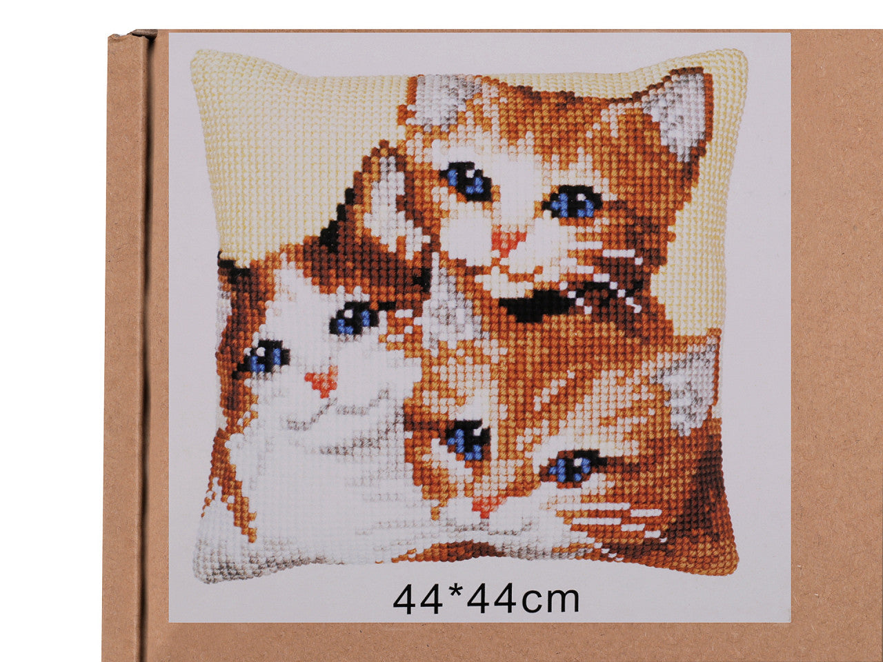Kit créatif - Housse de coussin à broder