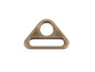 Ajusteur/Boucle à glissières triangulaire en métal, largeur 31 mm