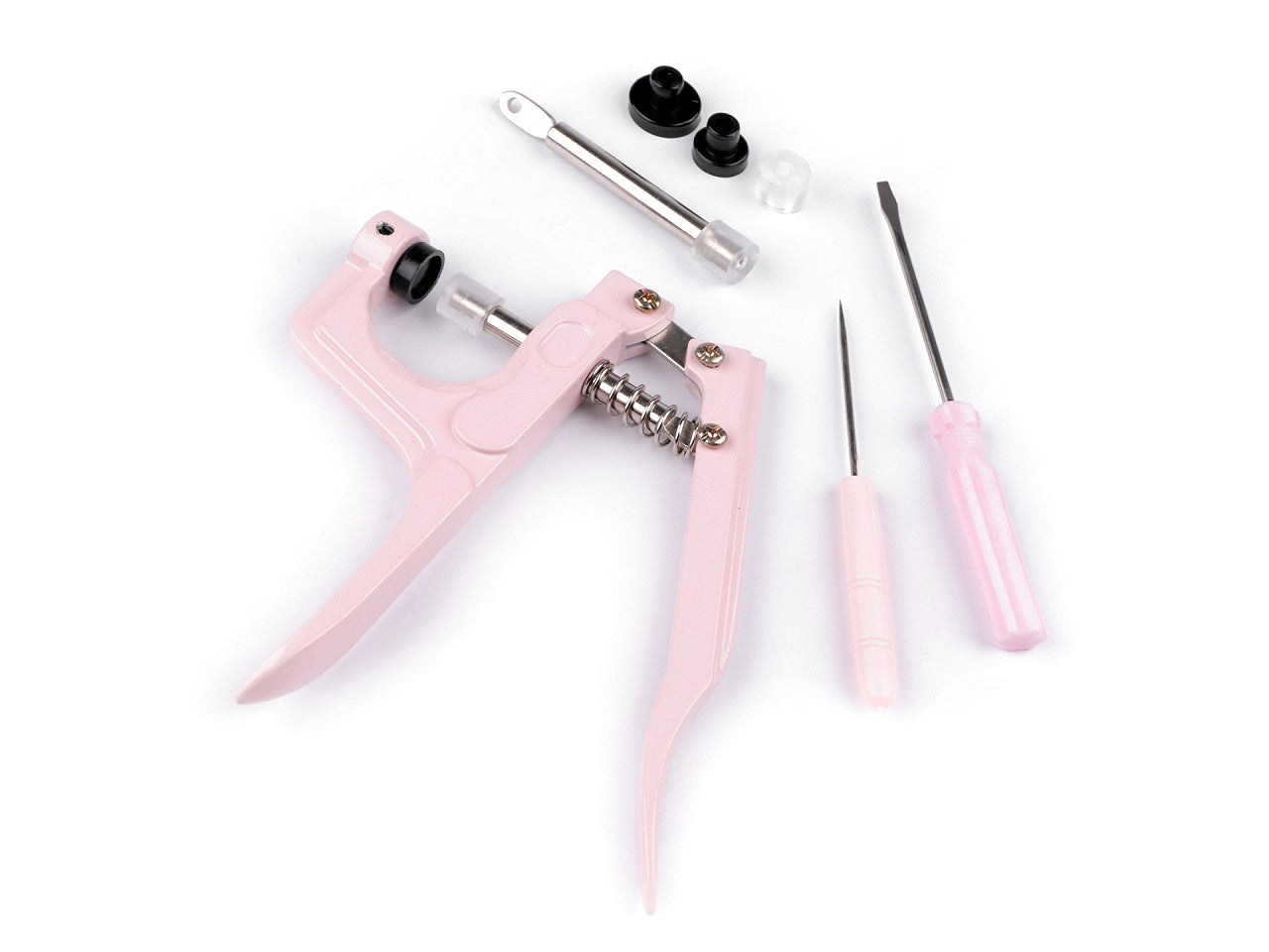 Pince manuelle en plastique pour boutons pression - 1set