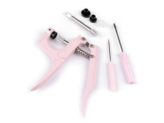 Pince manuelle en plastique pour boutons pression - 1set