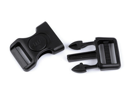 Glissière Tri-Glide résistante au gel / Boucle à dégagement latéral, 20 mm, 25 mm