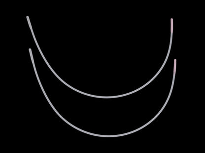 Armature métallique pour soutien-gorge, plate